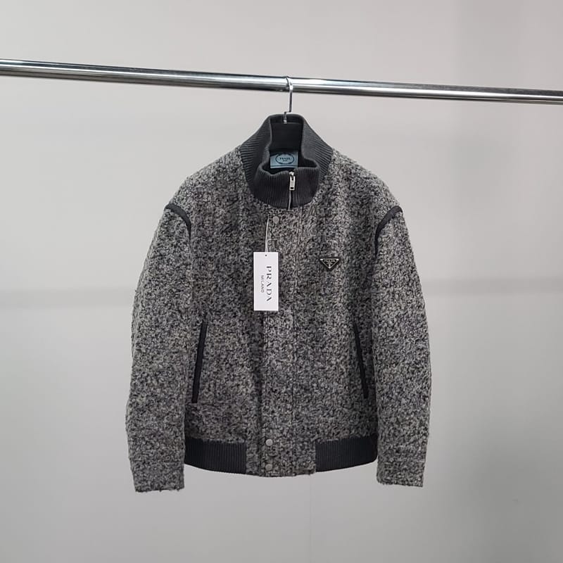 PRADA 프라다 프리미엄 알파카 자켓