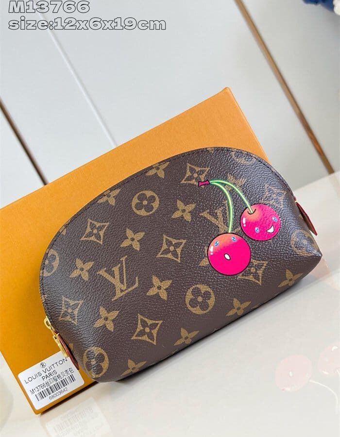 LOUIS VUITTON 루이비통 무라카미 타카시 코스메틱 파우치백 PM M13766