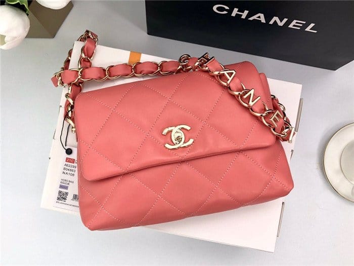 CHANEL 샤넬 램스킨 퀄팅 스몰 플랩 백 4COLOR
