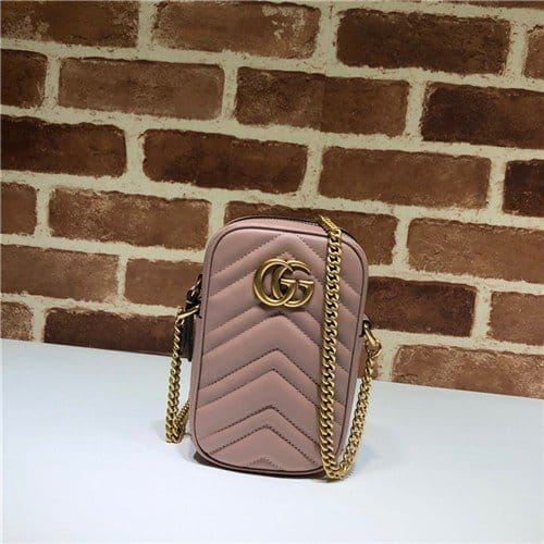 GUCCI 구찌 GG 마몬트 마틀라세 미니백 598597