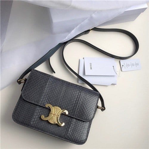 CELINE 셀린느 숄더백 (물뱀가죽) C48800-1