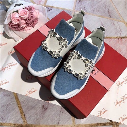 ROGER VIVIER 로저비비에 스니커즈 굽높이6CM R70904-2 (255사이즈 주문제작)