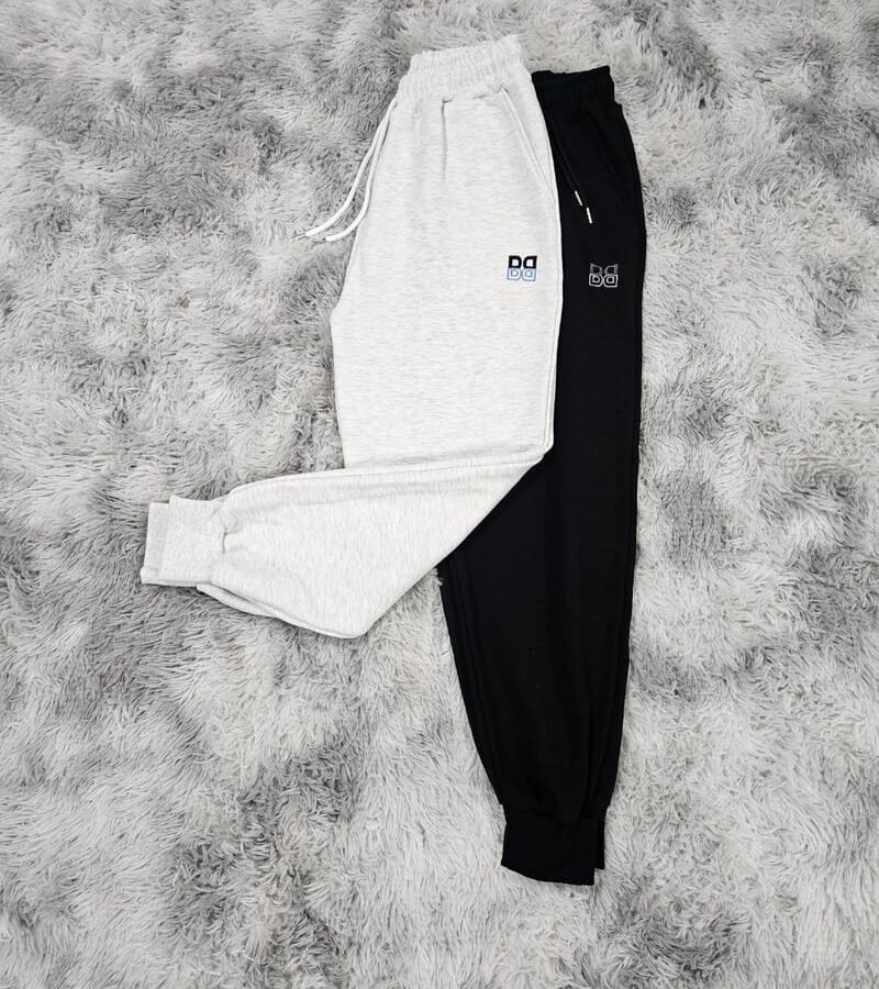 BALENCIAGA 발렌시아가 투톤 자수 조거 팬츠