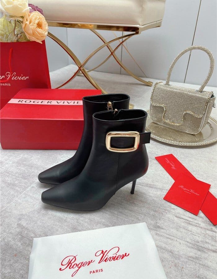 ROGER VIVIER 로저비비에 여성용 부츠 힐(7.5CM) R35011