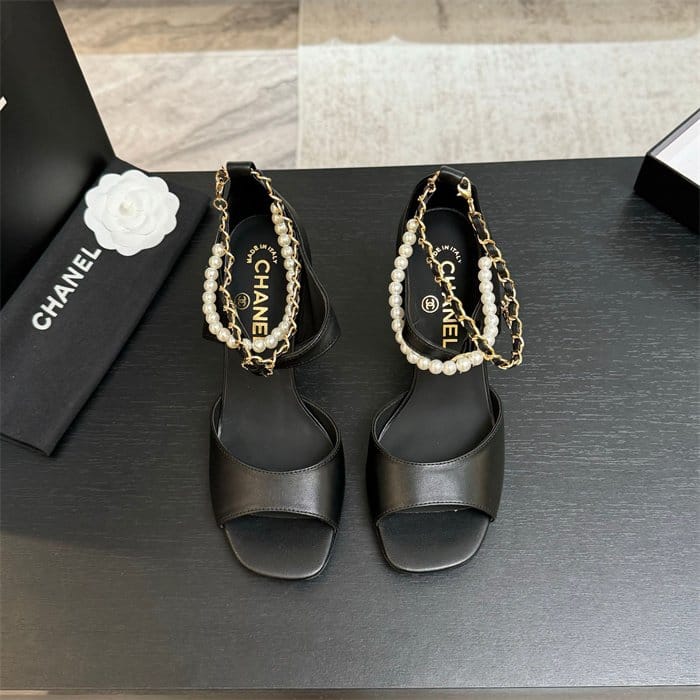 CHANEL 샤넬 여성용 샌들 (굽높이8CM) C86456 2COLOR