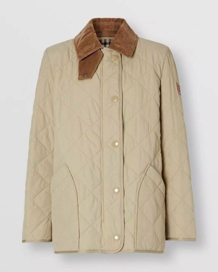 BURBERRY 버버리 다이아몬드 퀼팅 자켓 2COLOR