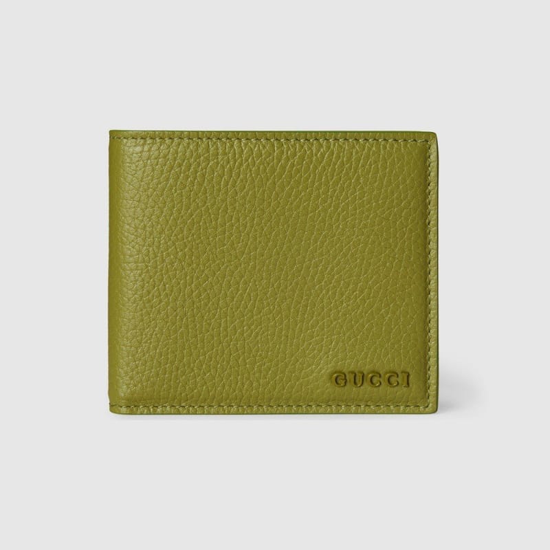 GUCCI 구찌 투톤 플랩 지갑 로고 지갑 817019