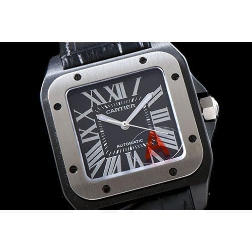 CARTIER 까르띠에 산토스 42mm-35 수정형 W2020010
