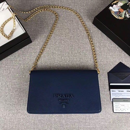 PRADA 프라다 미니 체인 숄더백 1BP012