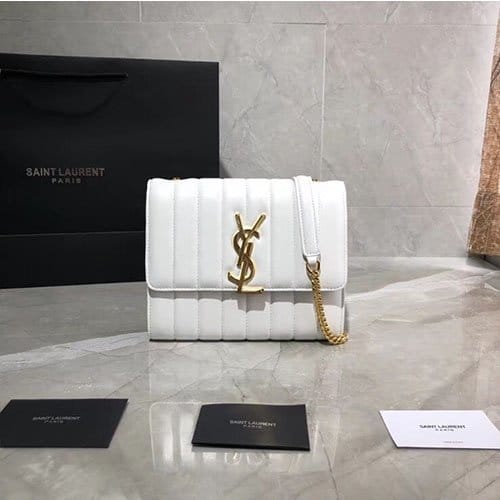 SAINT LAURENT 생로랑 비키 체인지갑 554125-2