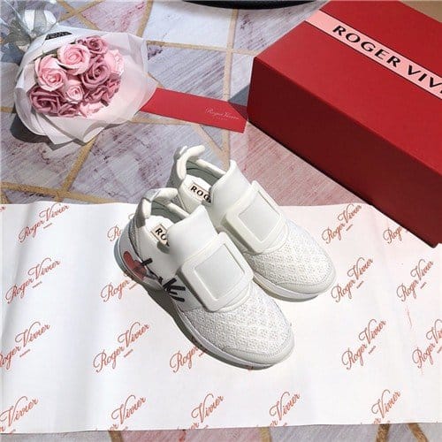 ROGER VIVIER 로저비비에 스니커즈 굽높이6CM R50171-2 255사이즈 주문제작)