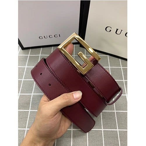 GUCCI 구찌 G버클 벨트 35mm-3