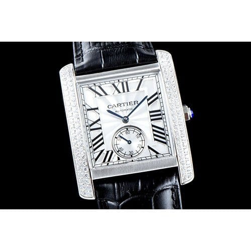 CARTIER 까르띠에 탱크 남성용 44mm-57 W5330003