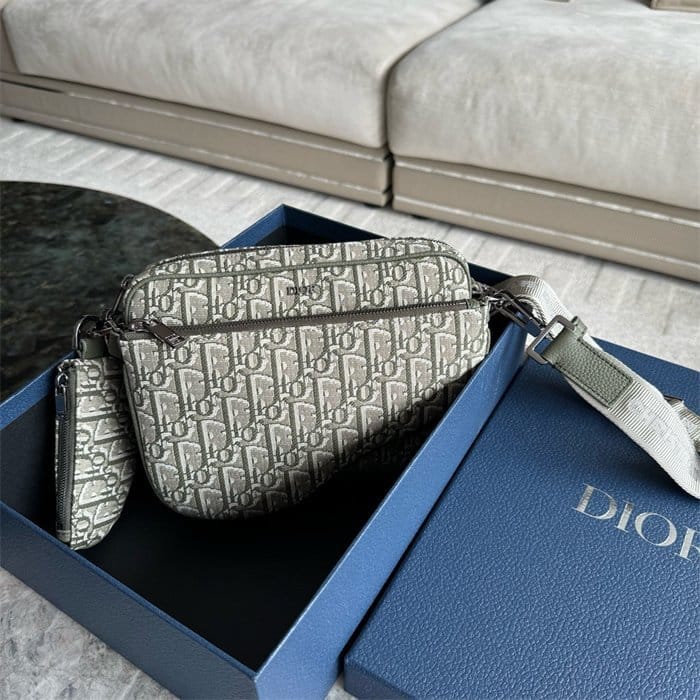 DIOR 디올 오블리크 메신저백 M9243