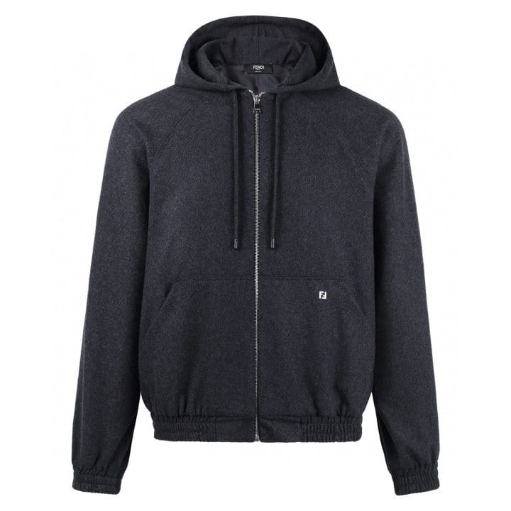 FENDI 펜디 울 후드 집업 자켓