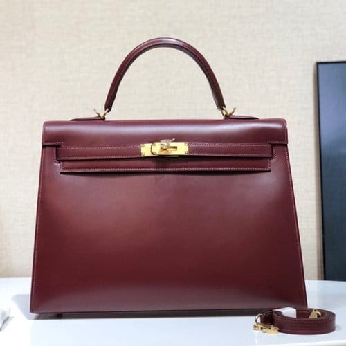 HERMES 에르메스 켈리백 35CM 오리지날 BOX 정품가죽사용 (100%수작업) H401230-2