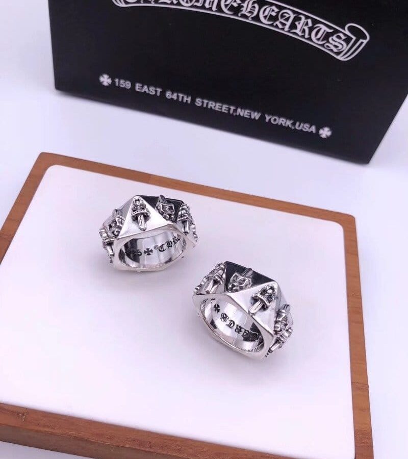 CHROME HEARTS 크롬하츠 남녀공용 925실버 반지 14~24호