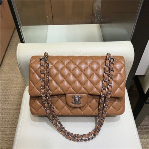 CHANEL 샤넬 램스킨 숄더백 1112