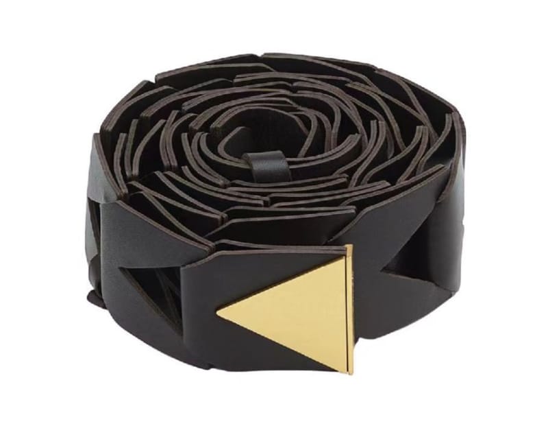 BOTTEGA VENETA 보테가베네타 매끄러운 버클 벨트