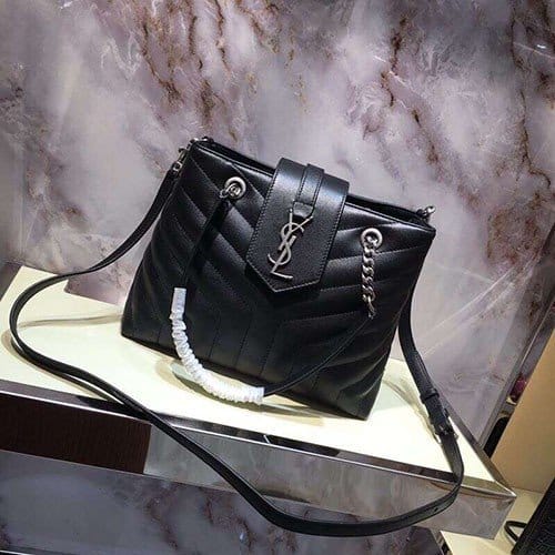 SAINT LAURENT 생로랑 18신상 엔벨롭 투웨이 더블 수납백 Y709120