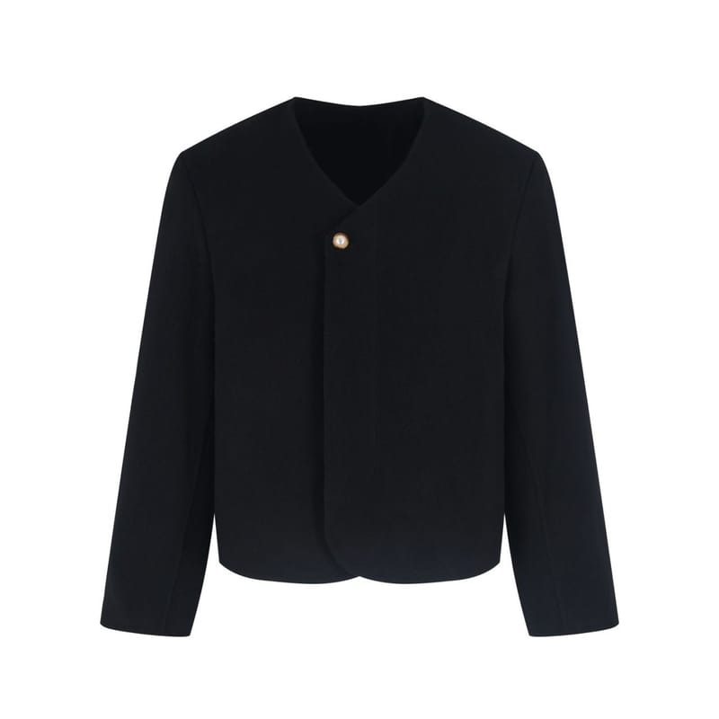 LOUIS VUITTON 루이비통 칼라 리스 울 자켓