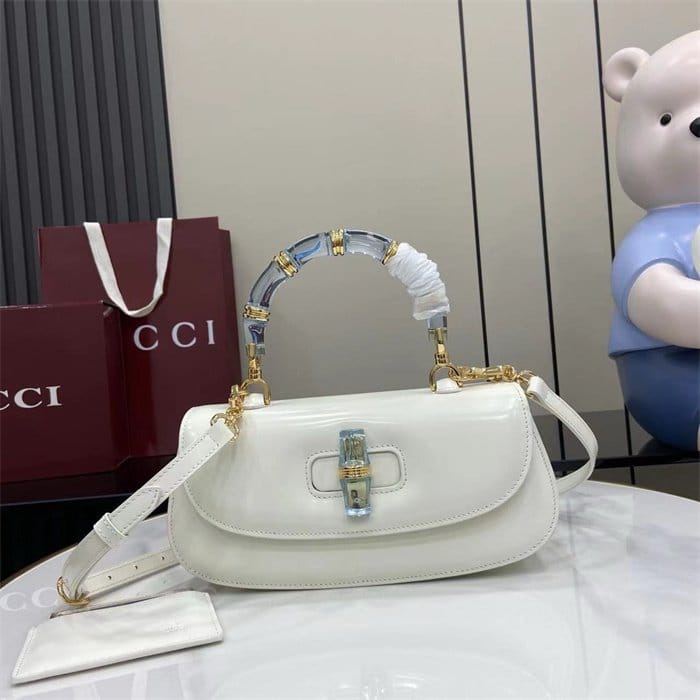 GUCCI 구찌 뱀부 미디엄 토트백 827750 2COLOR