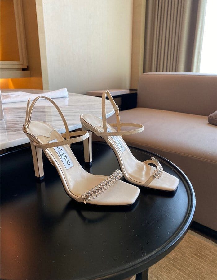 JIMMY CHOO 지미추 여성용 샌들 (굽높이10CM) J708048