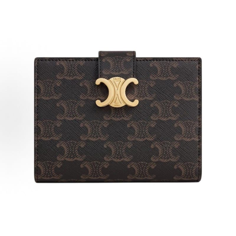 CELINE 셀린느 미디엄 니노 스트랩 지갑 10M913