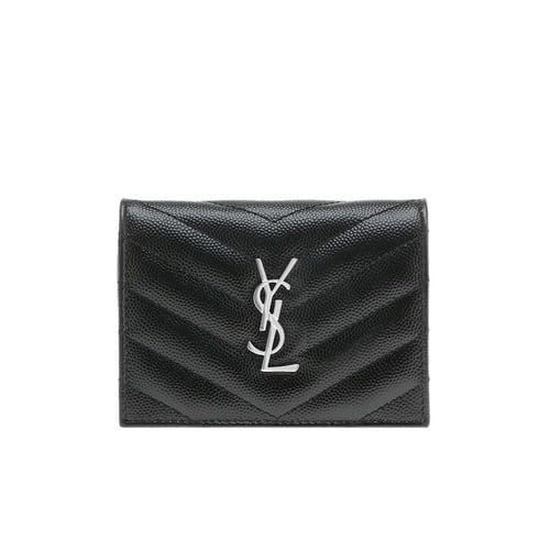 SAINT LAURENT 생로랑 그랑 드 뿌드르 모노그램 지갑 Y10891