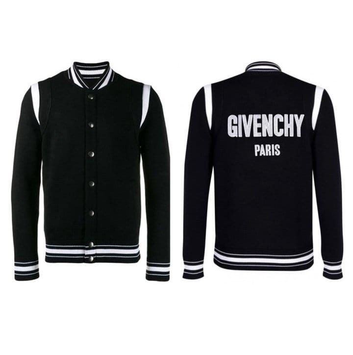 GIVENCHY 지방시 파리스 스타디움 울모직 블루종