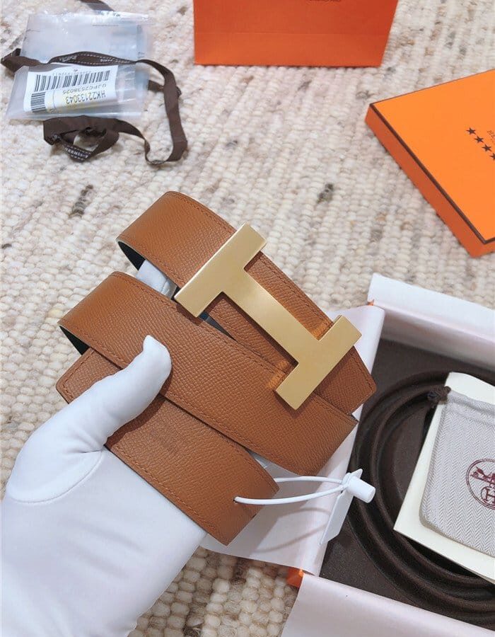 HERMES 에르메스 남성용 양면벨트 38MM H12201-4