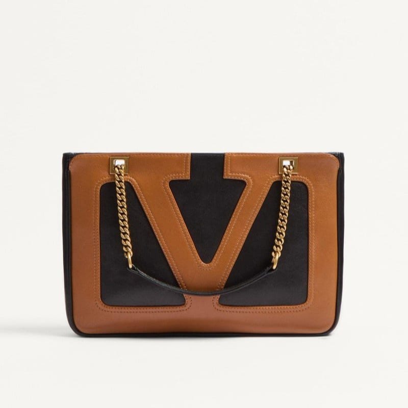 VALENTINO 발렌티노 가라바니 비바 슈퍼스타 나파 레더 스몰 쇼퍼백 2COLOR