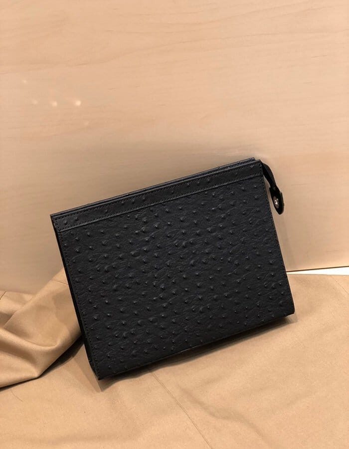 LOUIS VUITTON 루이비통 2020 포쉐트 보야지 남여공용 클러치백 M61692,LOUB1811,26cm,블랙,블루,카멜