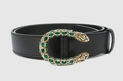 GUCCI 구찌 버클 동물 패턴 벨트 2COLOR