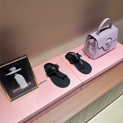 MIUMIU 미우미우 여성용 슬리퍼 M46336 2COLOR