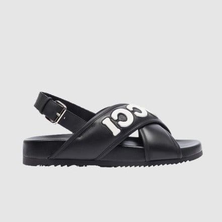 GUCCI 구찌 여성용 샌들 로고 샌들 742024