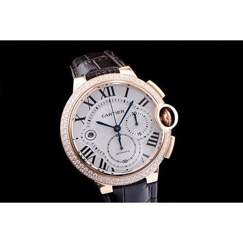 CARTIER 까르띠에 발롱블루 크로노그라프-11