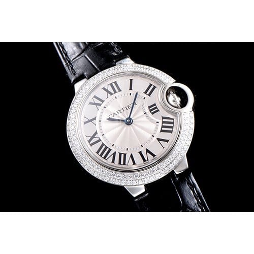 CARTIER 까르띠에 발롱블루 33mm 쿼츠-22 WE902056
