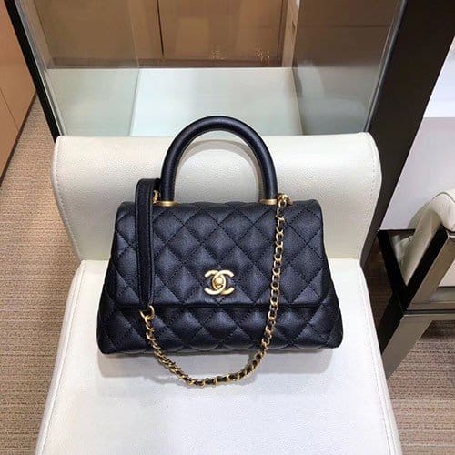 CHANEL 샤넬 코코핸들 스몰 AS7147 23CM
