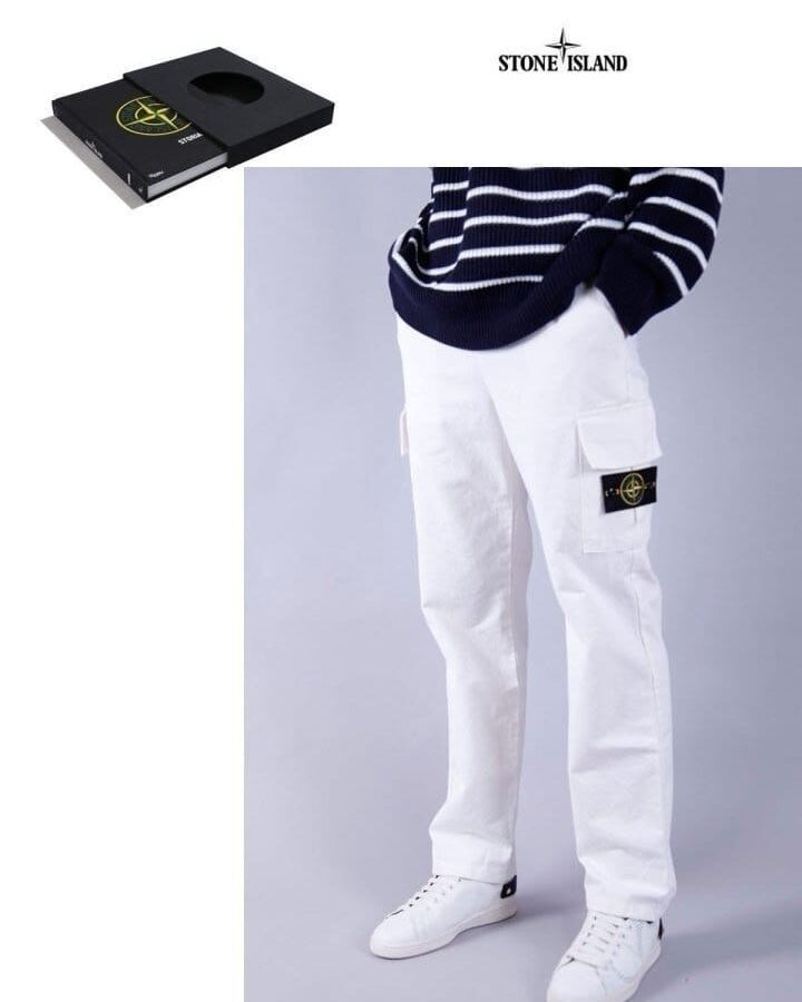 STONE ISLAND 스톤아일랜드 베이직카고팬츠 일자핏 3COLOR