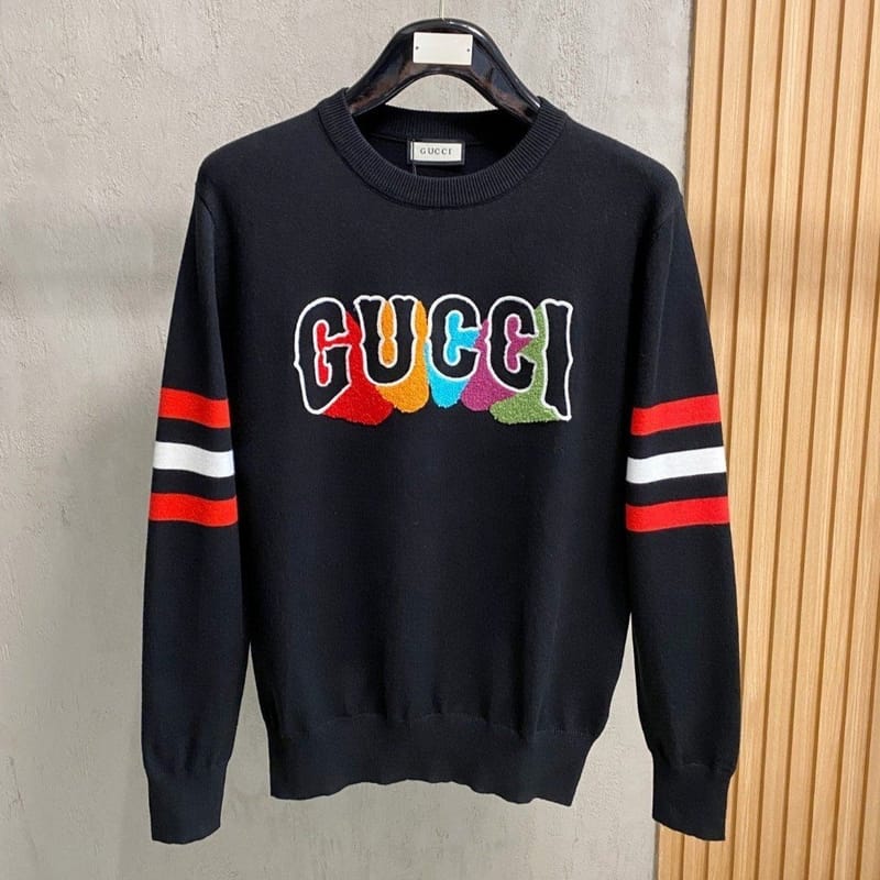 ●1월 판매 18위● GUCCI 구찌 완장 멀티로고 울니트 2COLOR