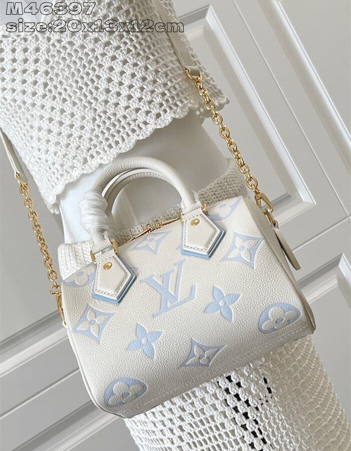 LOUIS VUITTON 루이비통 스피디 반둘리에 20 토트백 M46397