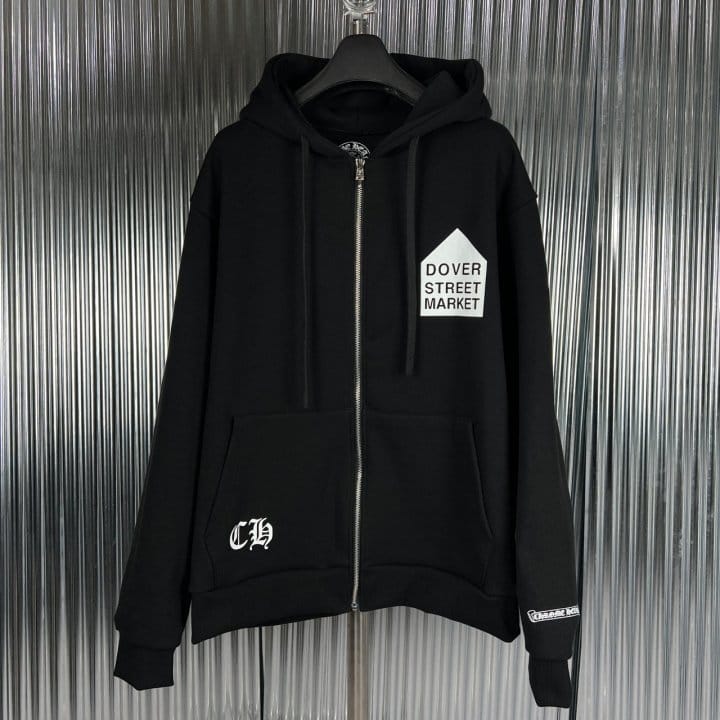 CHROME HEARTS 크롬하츠 도버 후드집업
