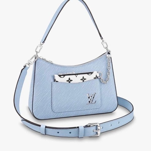 LOUIS VUITTON 루이비통 여성 블루 마를리백 lv266x