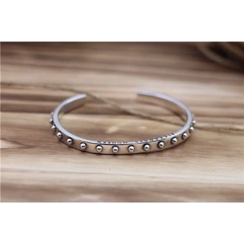 ALEXANDER MCQUEEN 알렉산더맥퀸 팔찌 (925 실버) A00215