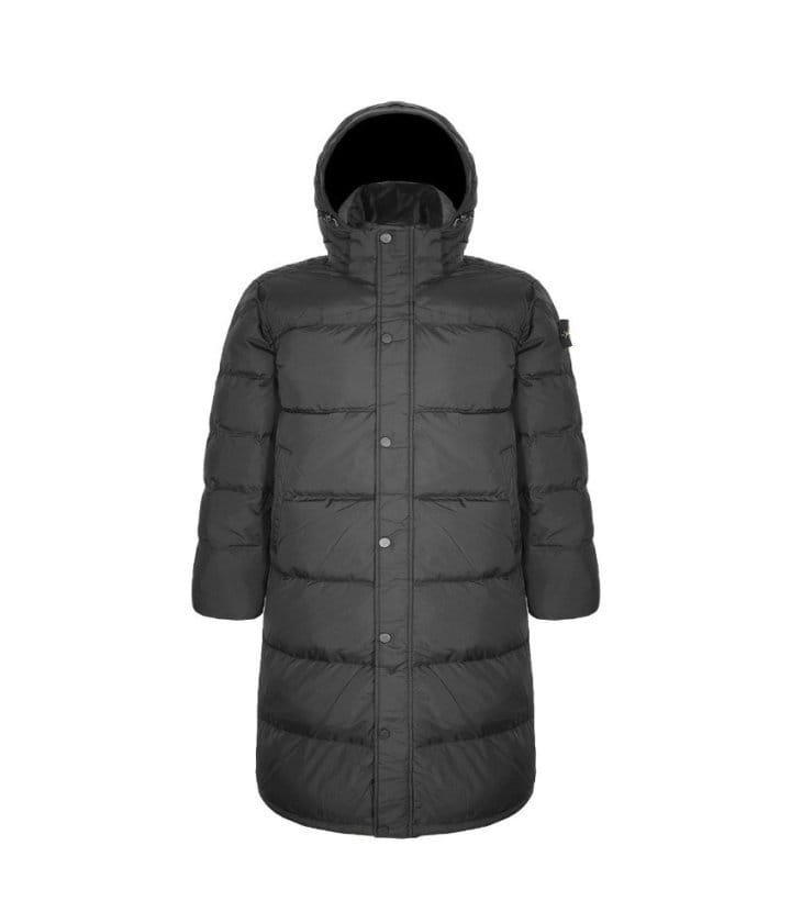 STONE ISLAND 스톤아일랜드 덕다운 베이직 롱자켓
