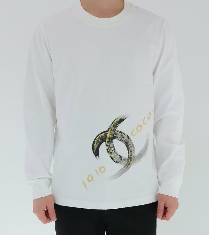 CHANEL 샤넬 까멜리아 핸드페인팅 맨투맨 2COLOR