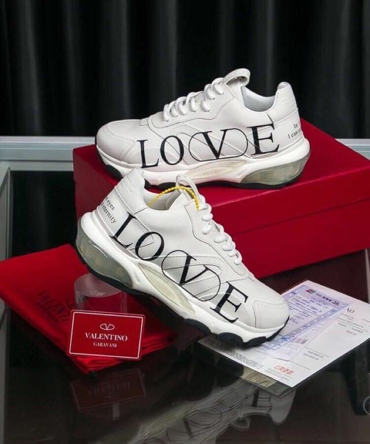 VALENTINO 발렌티노 (신상) 러브 바운스 스니커즈