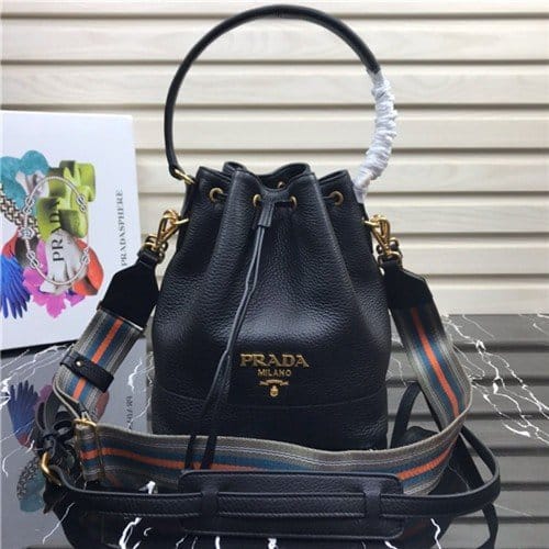 PRADA 프라다 비텔로 다이노 버킷백 1BE018-3
