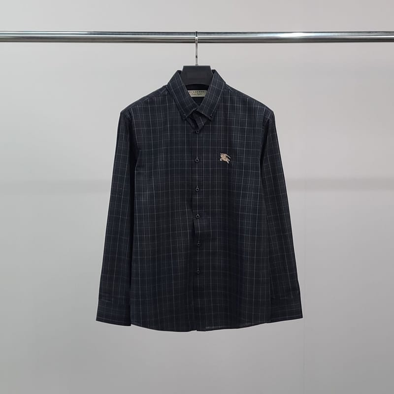 BURBERRY 버버리 기사자수 타탄체크 셔츠